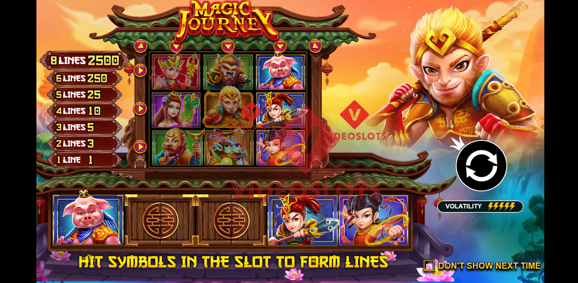Game Intro for Magic Journey slot by Pragmatic Play