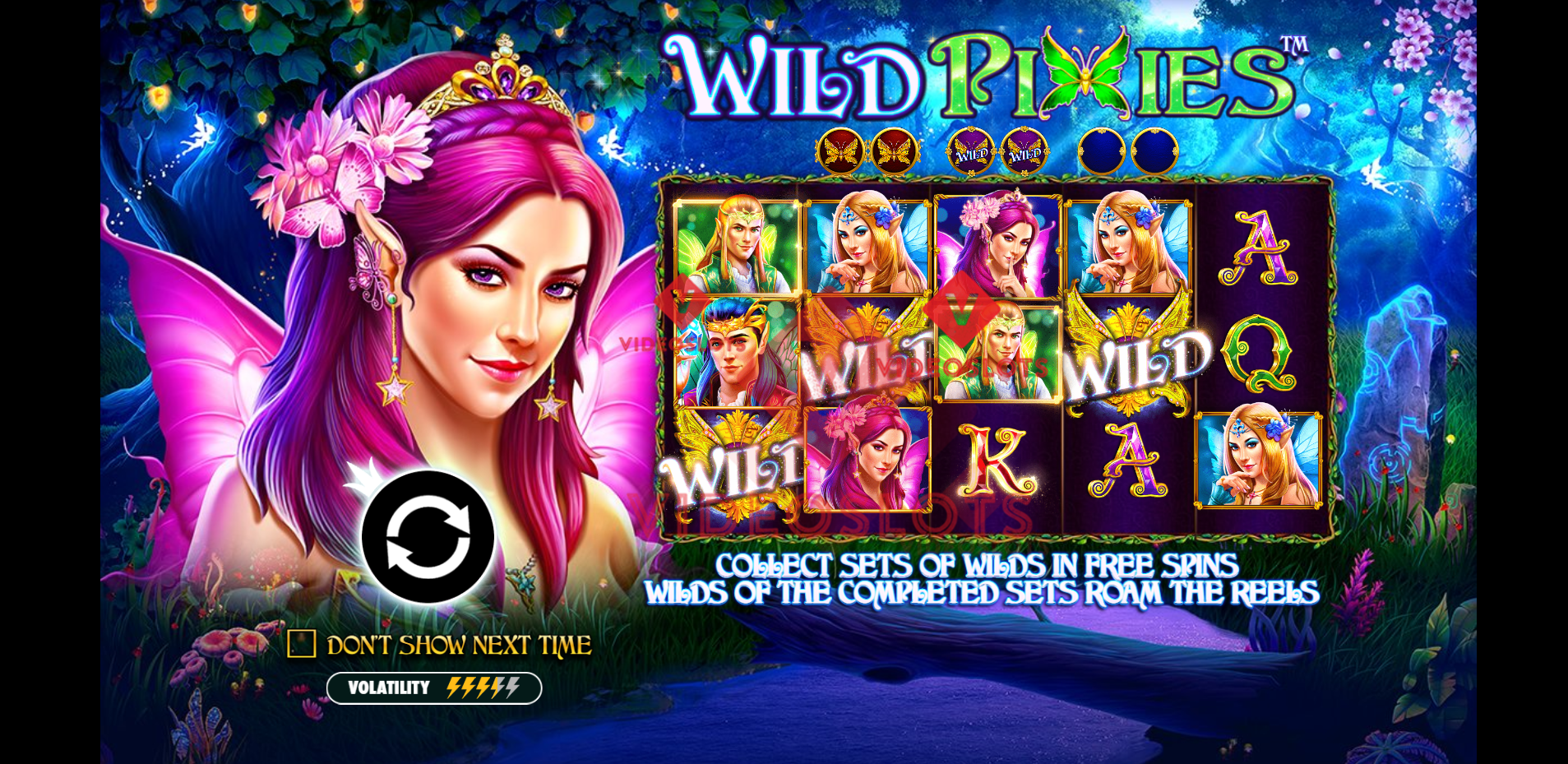 Game Intro for Pixie Wings slot by Pragmatic Play