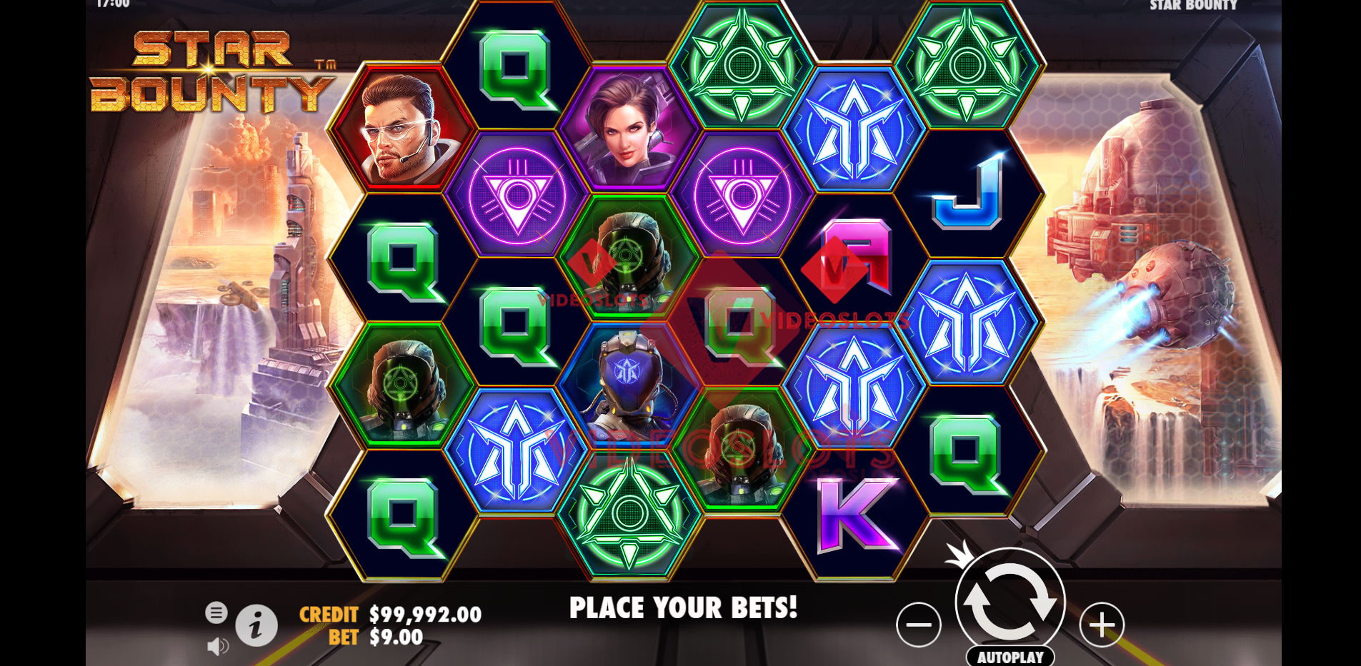 Base Game for Star Bounty slot by Pragmatic Play
