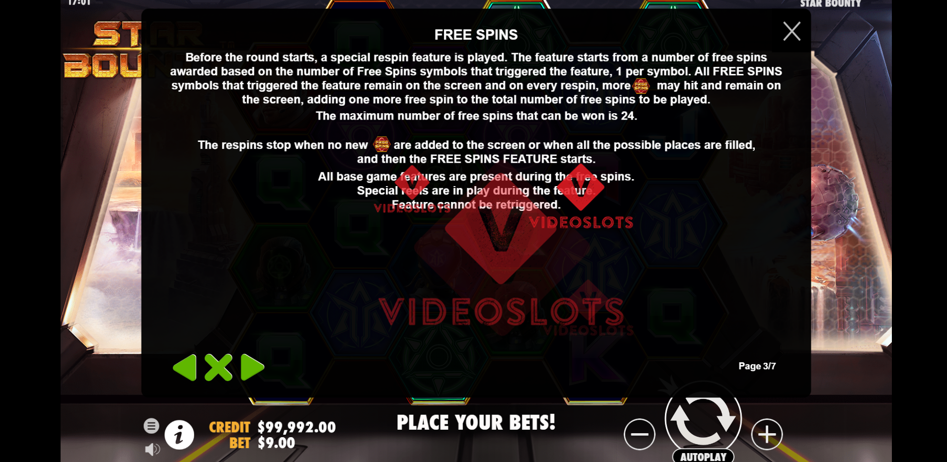 Game Rules for Star Bounty slot by Pragmatic Play