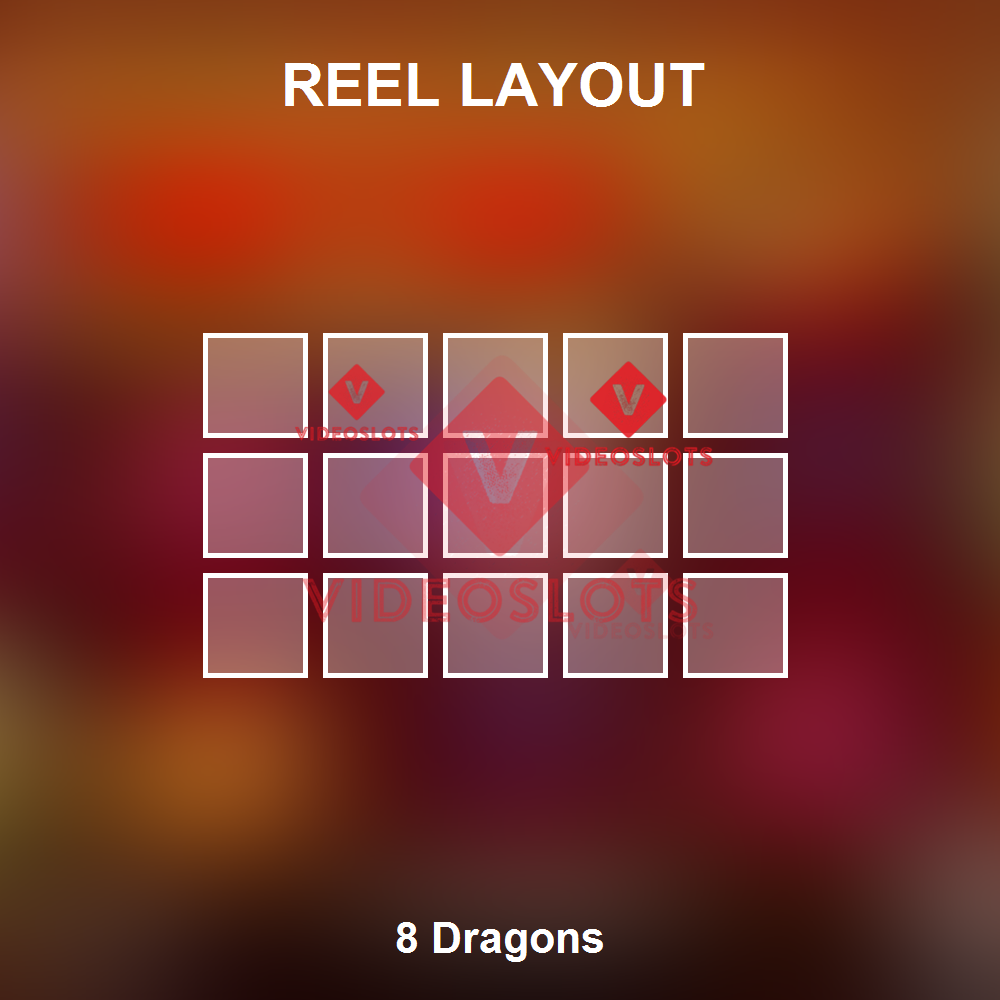 8 Dragons reel layout
