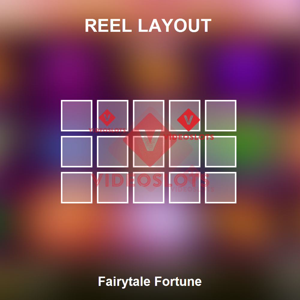 Fairytale Fortune reel layout
