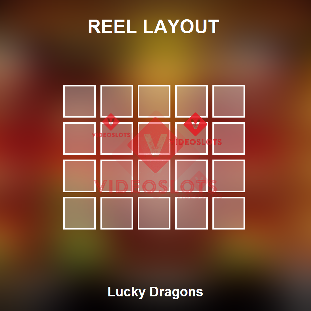 Lucky Dragons reel layout