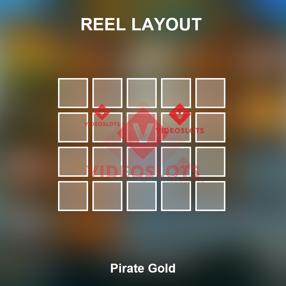 Pirate Gold reel layout