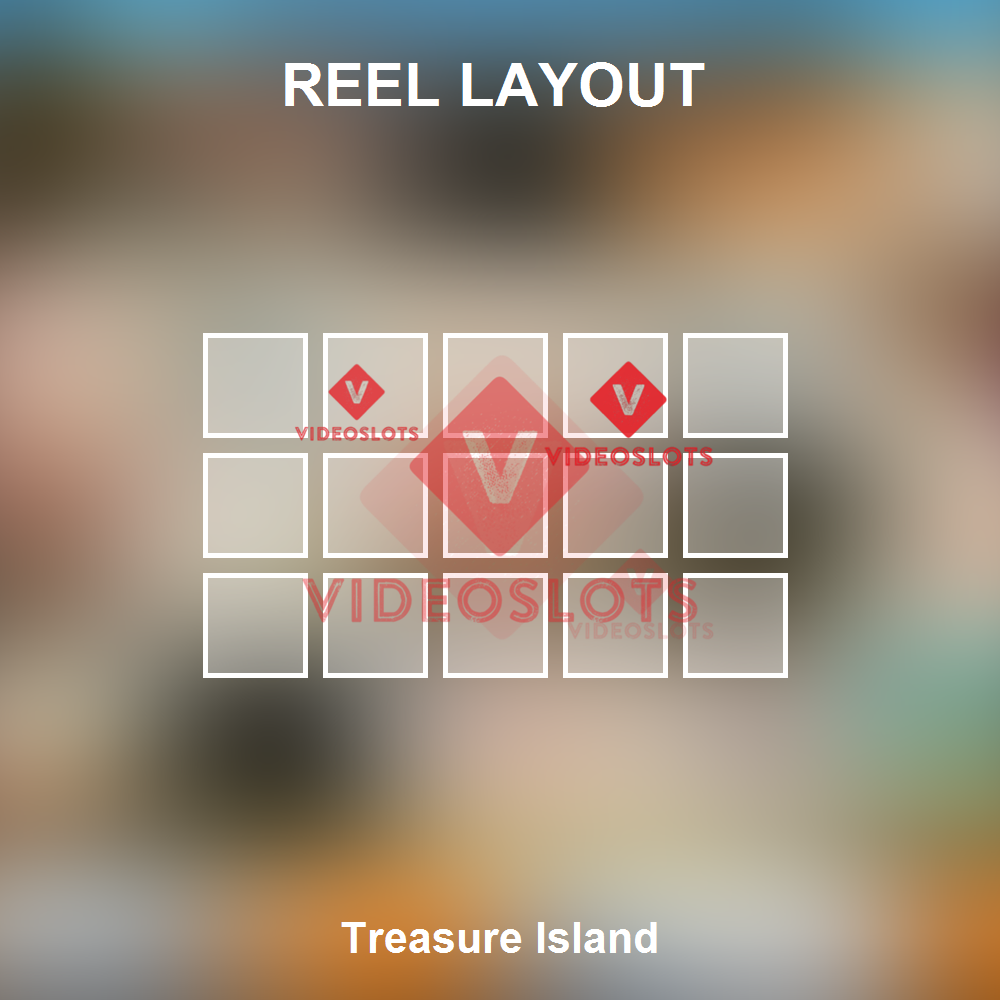 Treasure Island reel layout