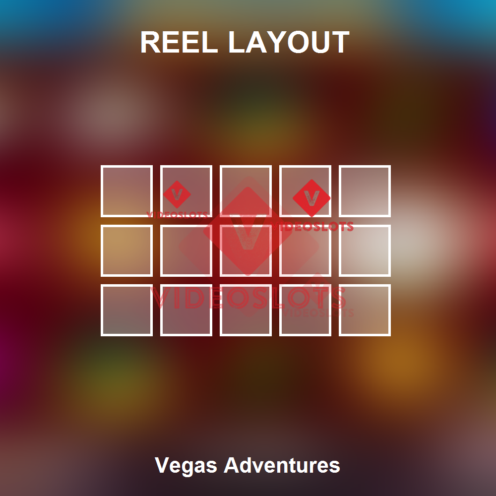 Vegas Adventures reel layout