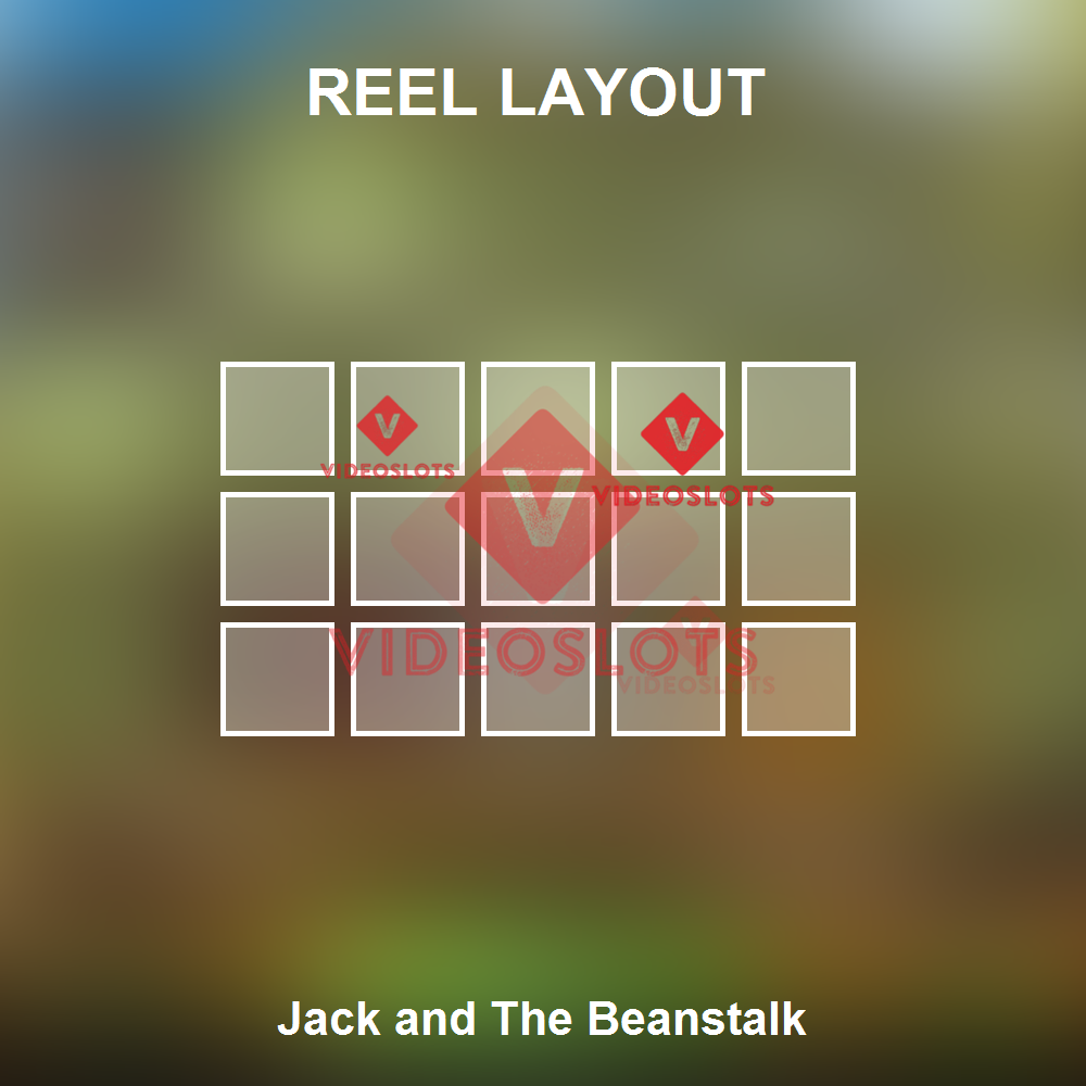 Jack And The Beanstalk reel layout