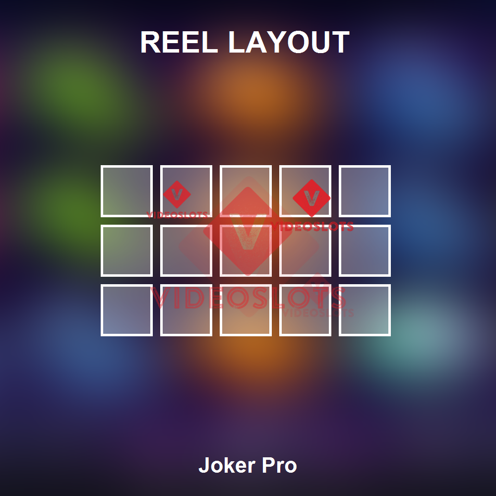 Joker Pro reel layout