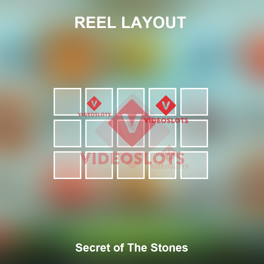 Secret Of The Stones reel layout