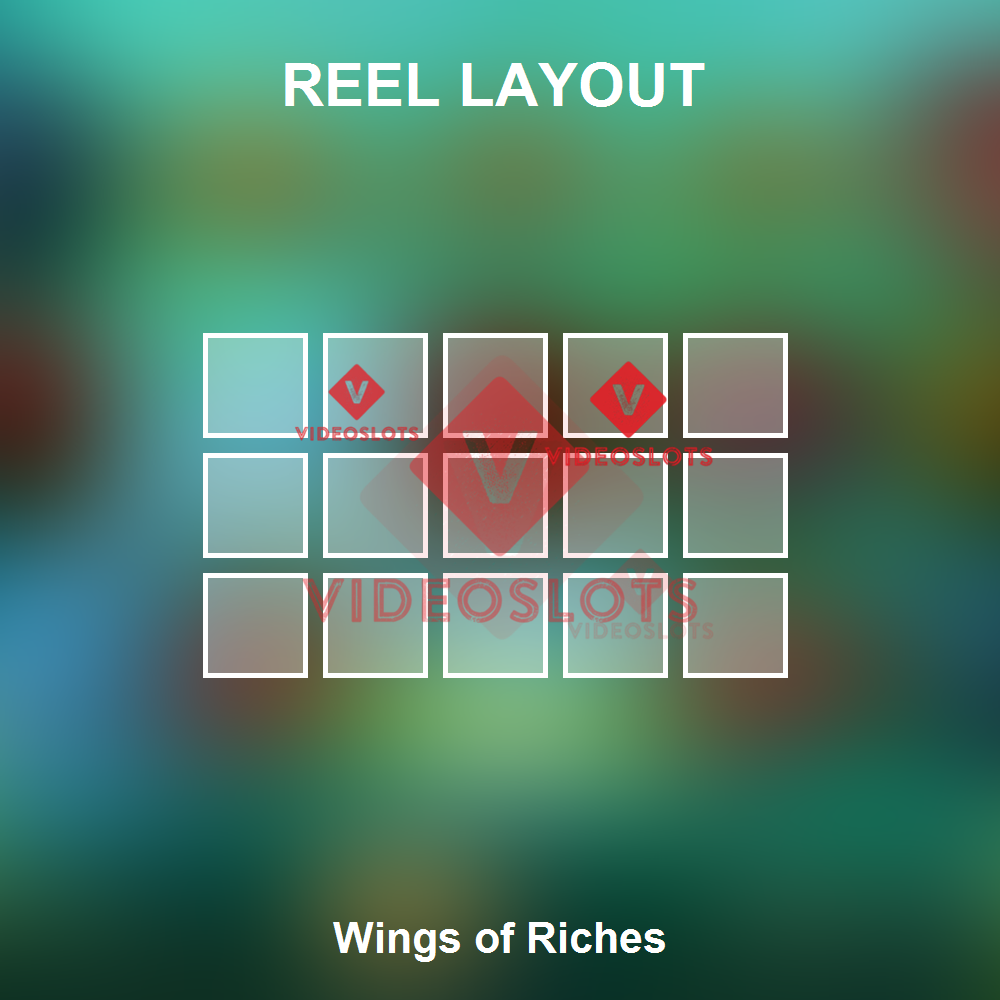 Wings Of Riches reel layout