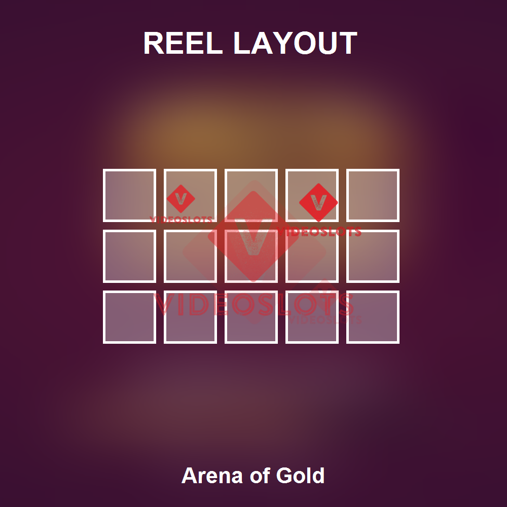 Arena Of Gold reel layout