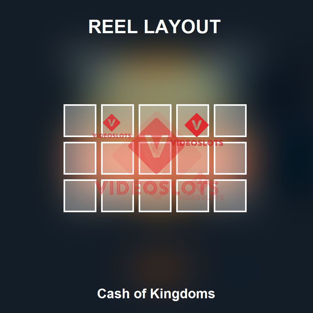 Cash Of Kingdoms reel layout
