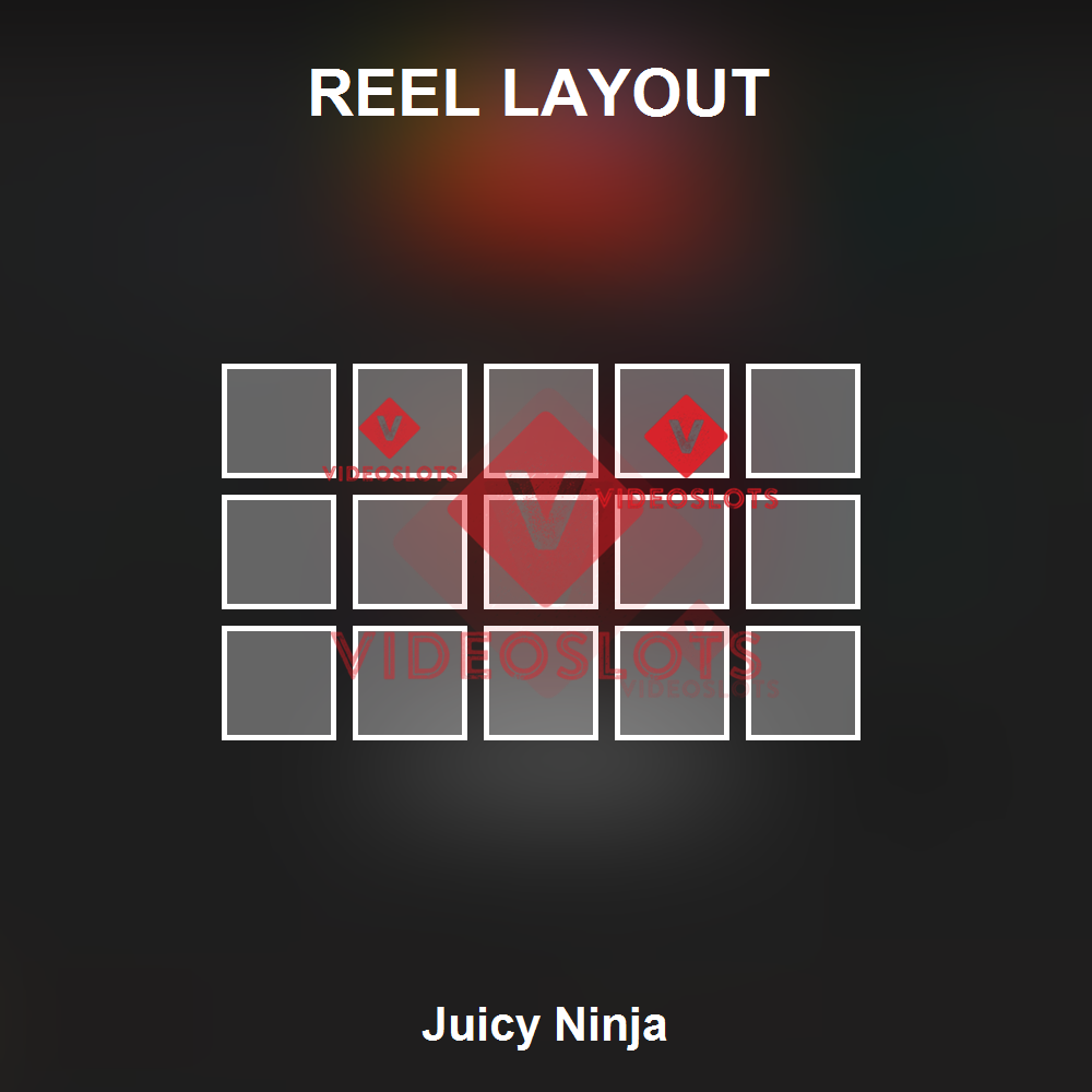 Juicy Ninja reel layout