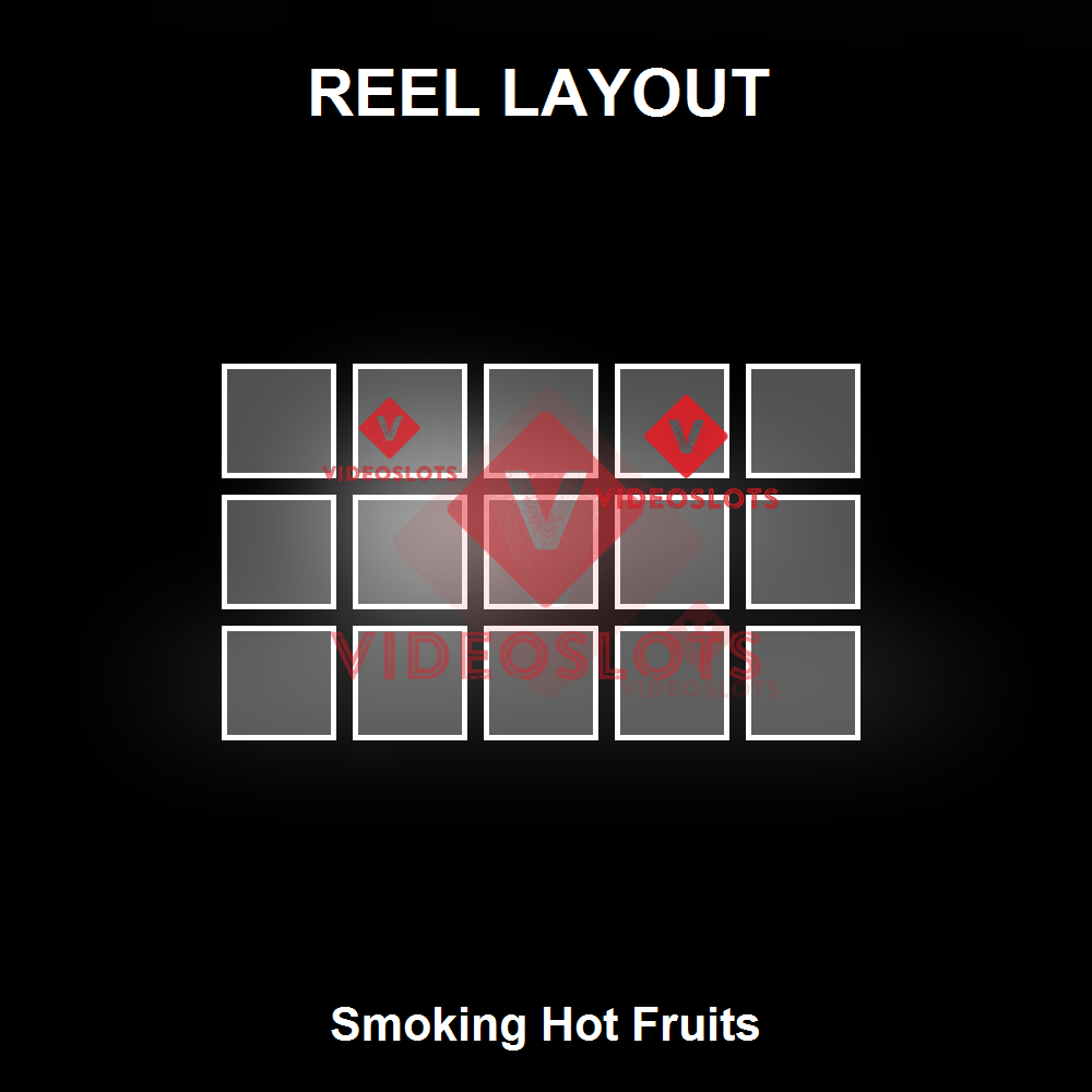 Smoking Hot Fruits reel layout