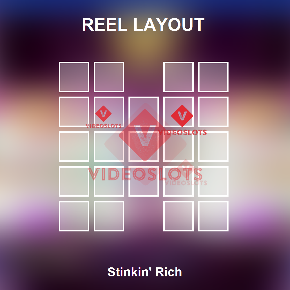 Stinkin' Rich reel layout