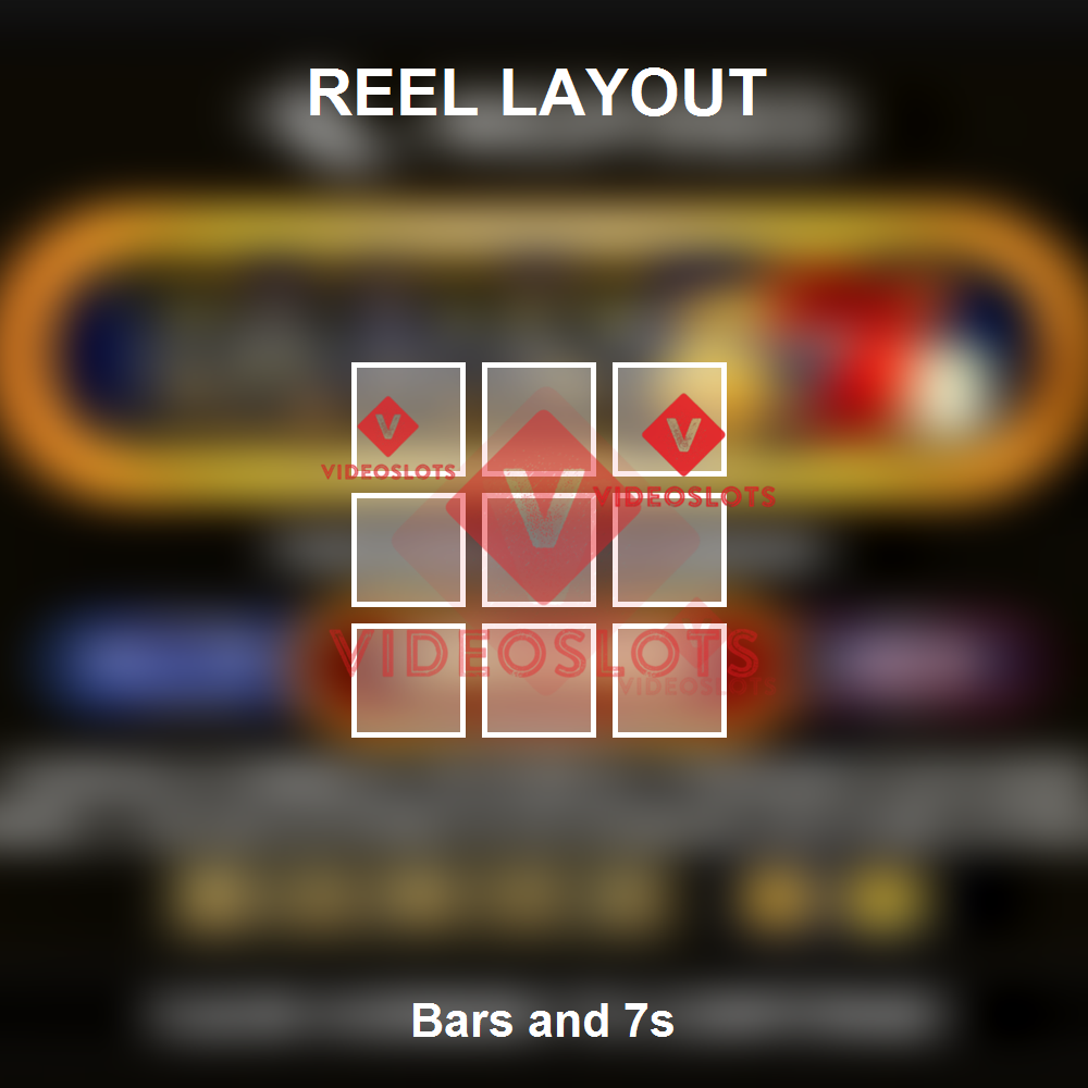 Bars And 7S reel layout