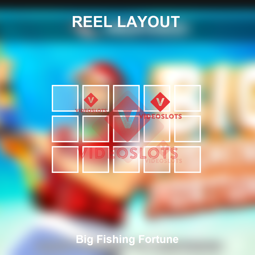 Big Fishing Fortune reel layout