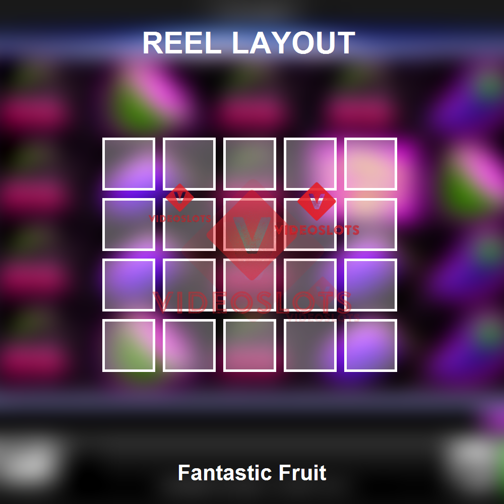 Fantastic Fruit reel layout