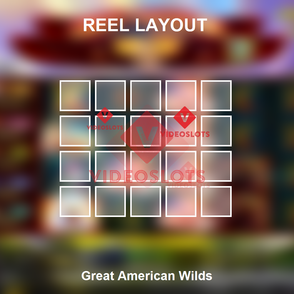 Great American Wilds reel layout