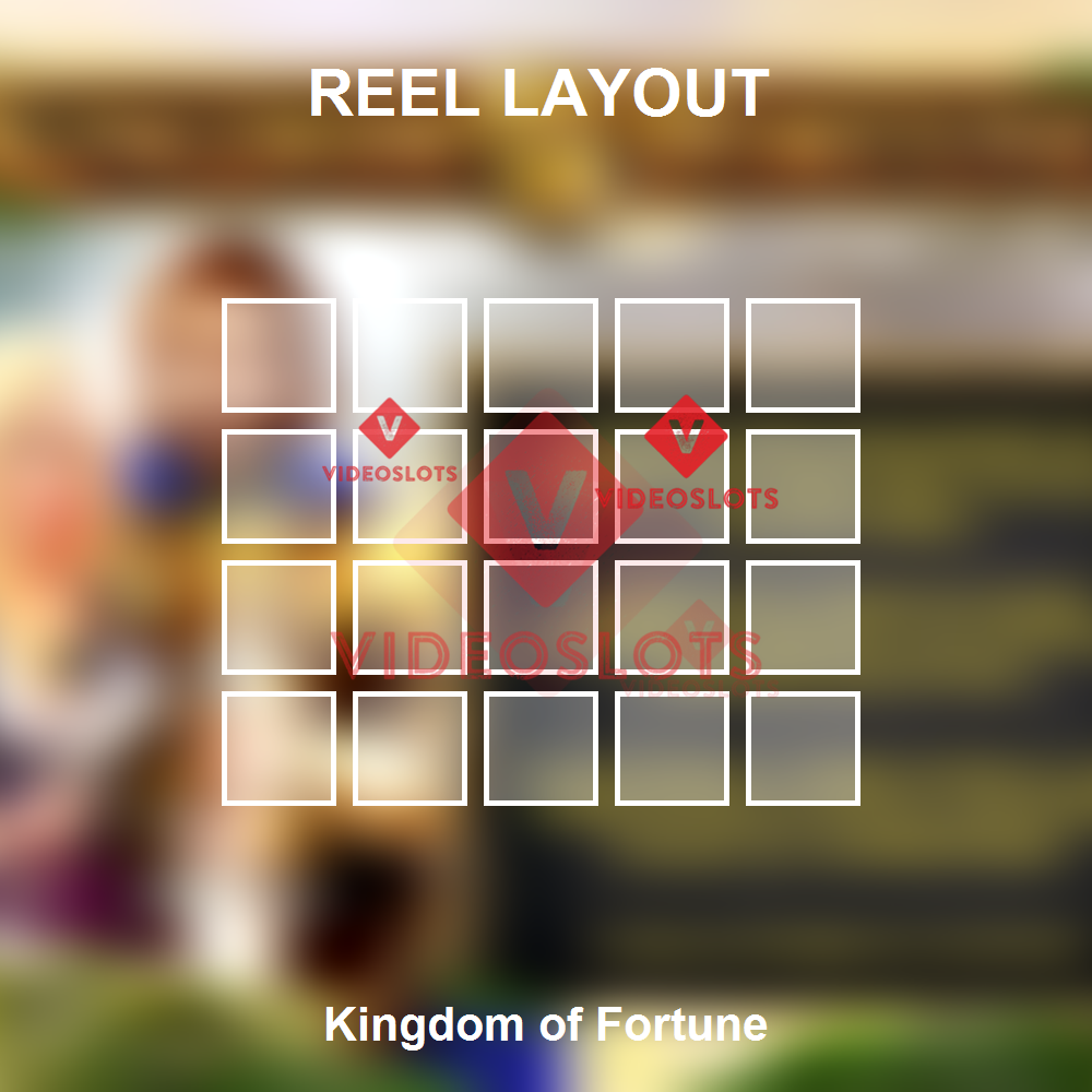 Kingdom Of Fortune reel layout