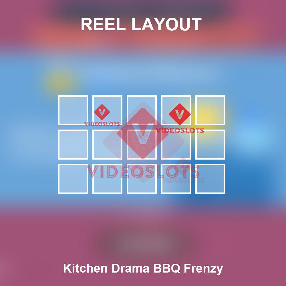 Kitchen Drama Bbq Frenzy reel layout