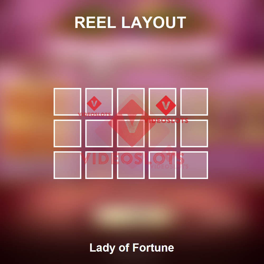 Lady Of Fortune reel layout