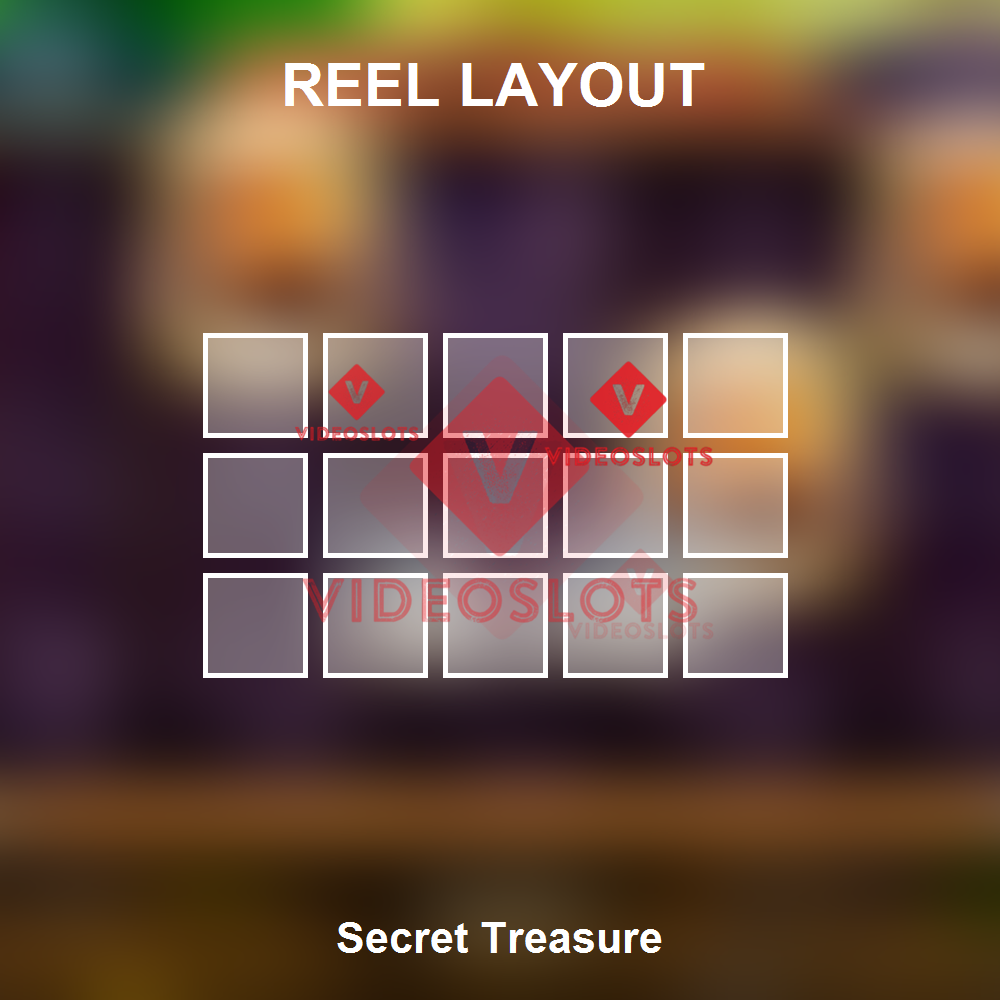 Secret Treasure reel layout
