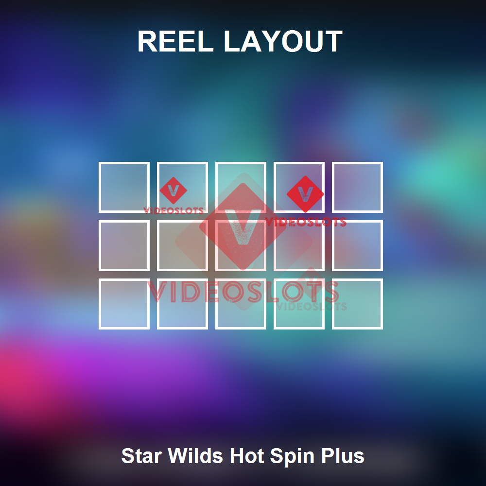 Star Wilds Hot Spin Plus reel layout