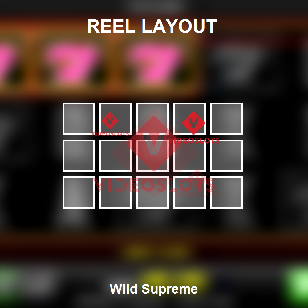 Wild Supreme reel layout