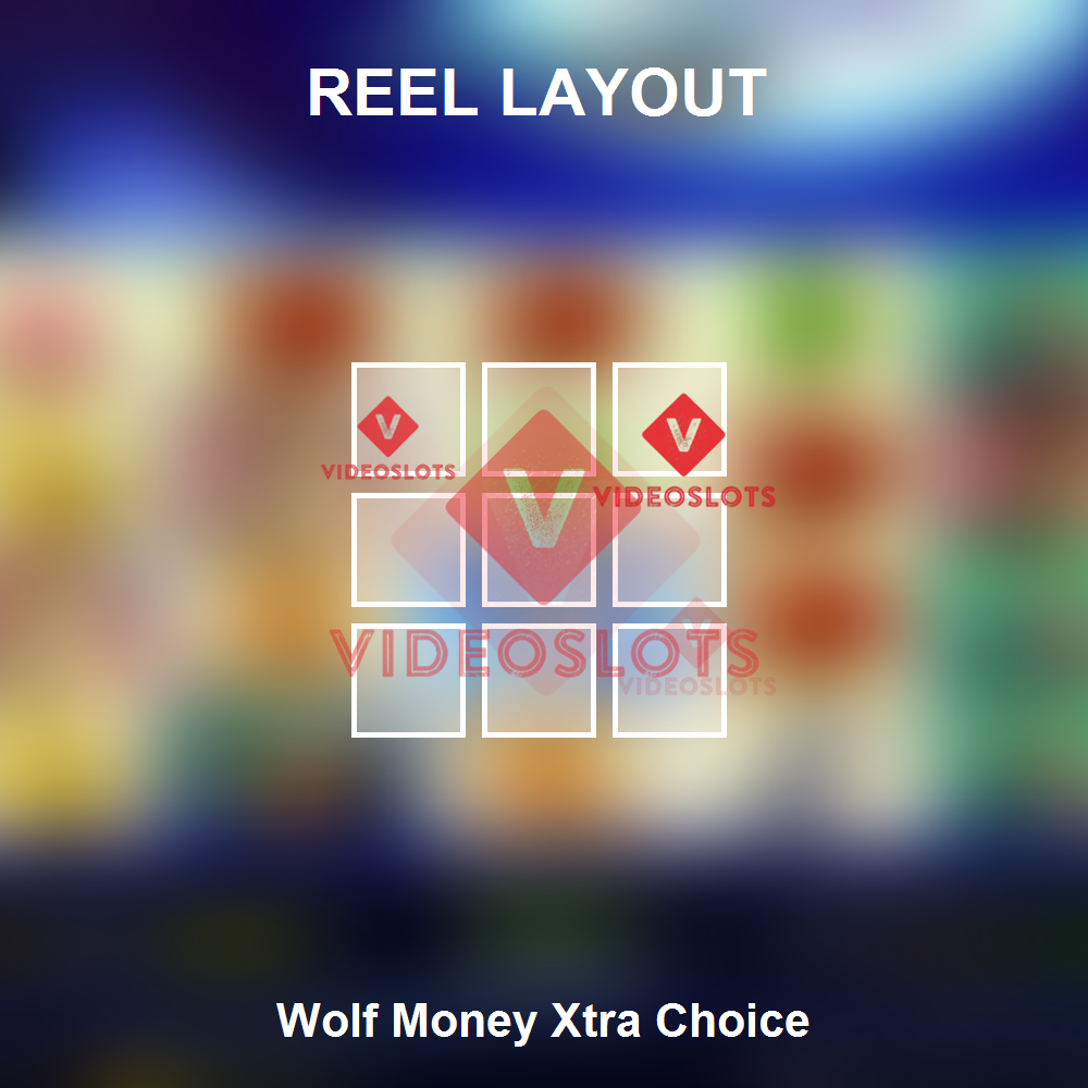 Wolf Money Xtra Choice reel layout