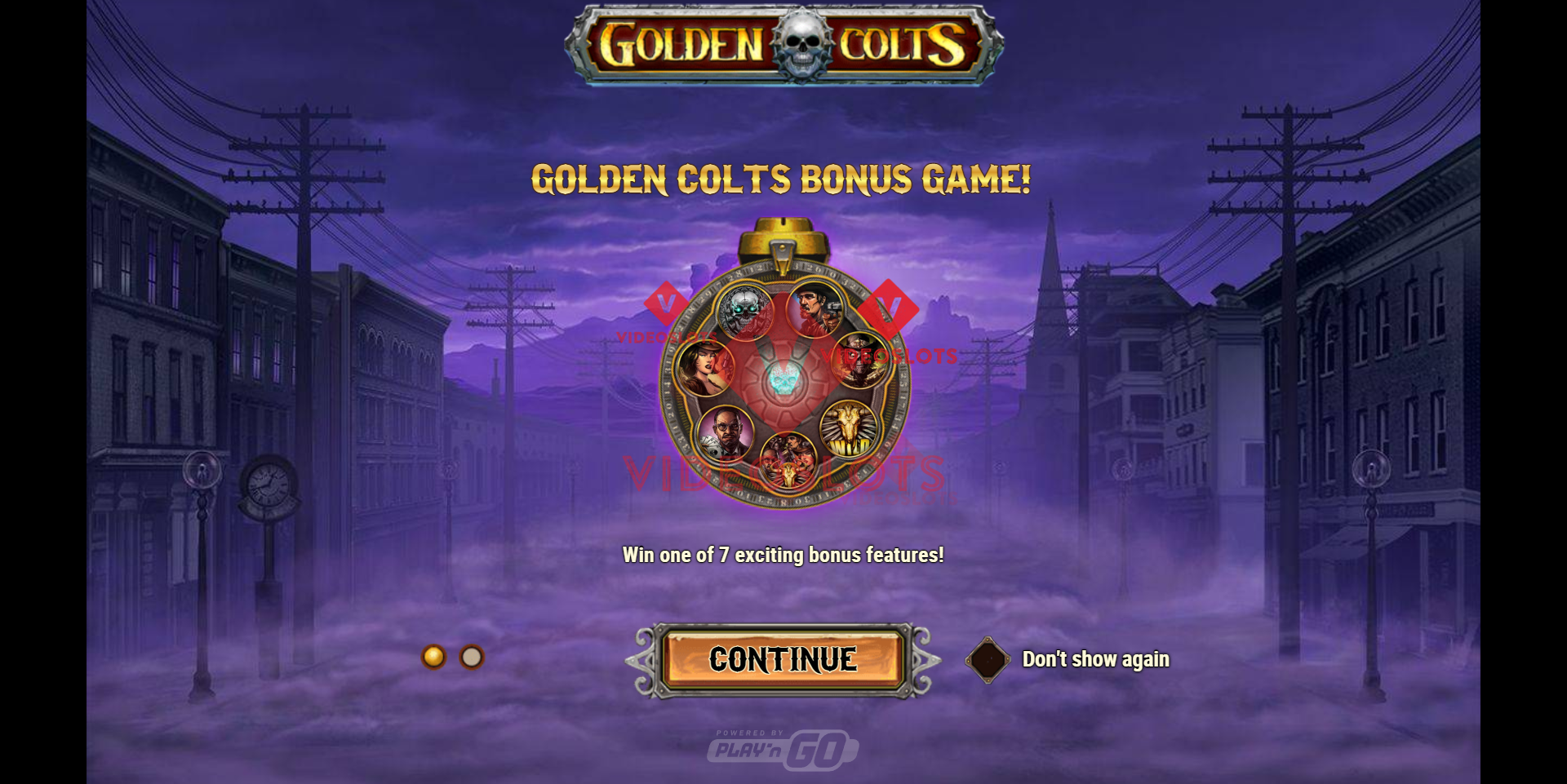 Game Intro for Golden Colts slot from Play'n Go
