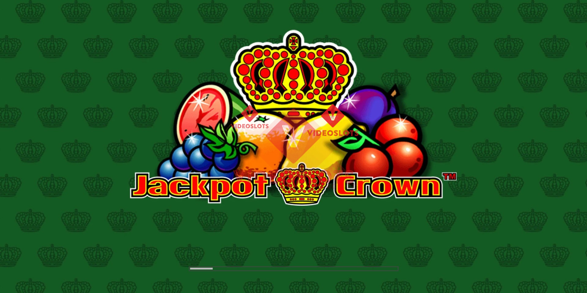 Game Intro for Jackpot Crown slot from Greentube
